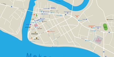 Mapa pax Laos